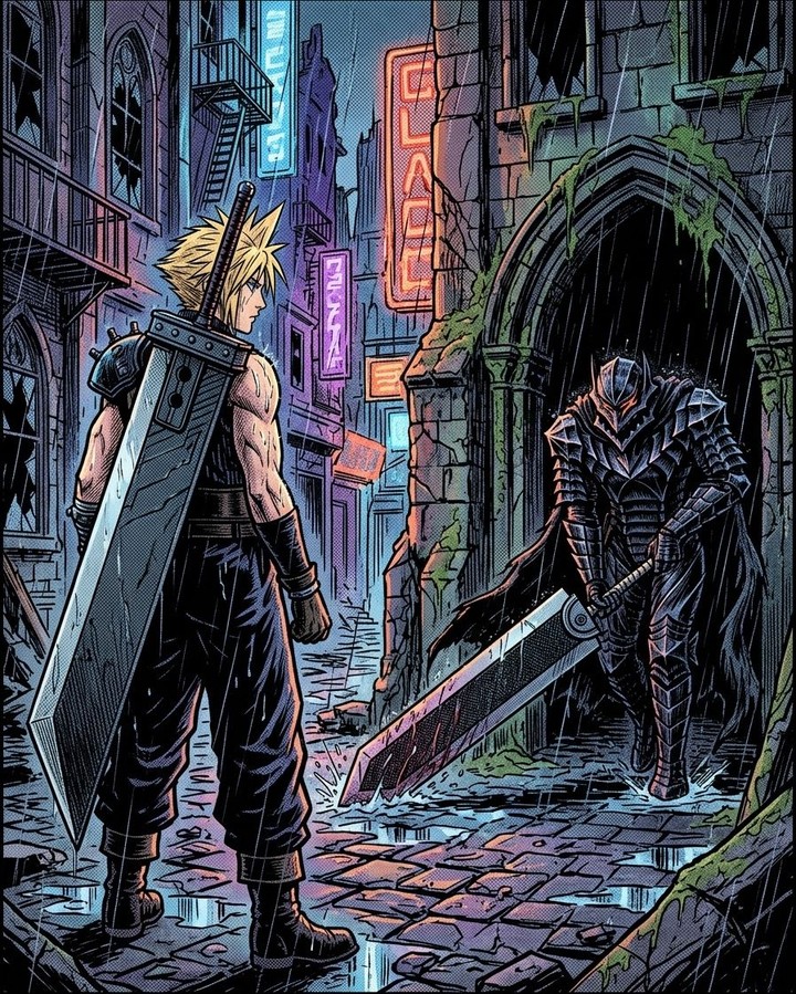 Cloud Strife × Guts