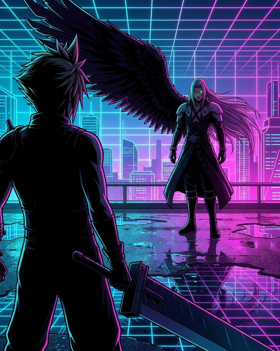 Cloud Strife × Sephiroth