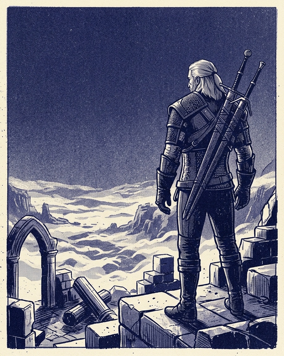 Geralt of Rivia × Drowner