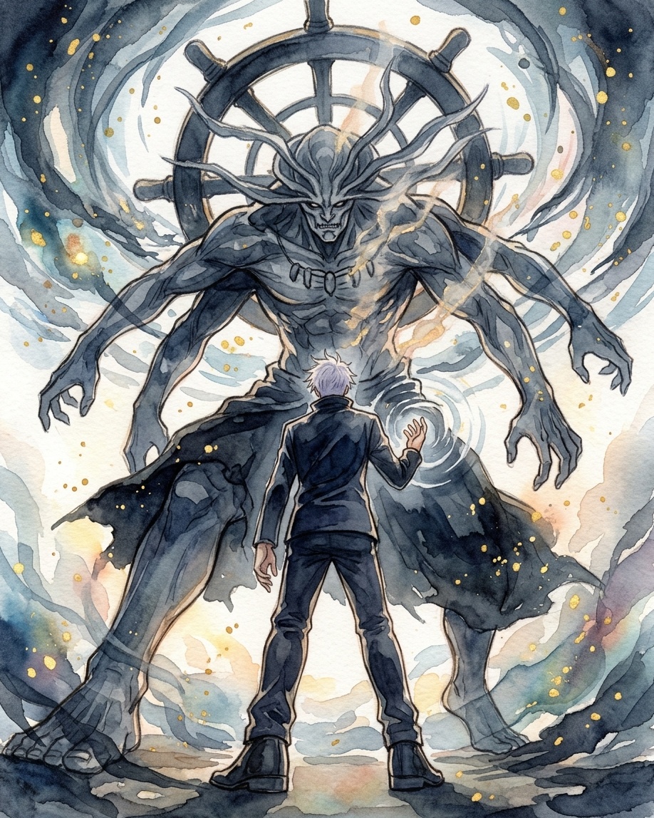 Gojo Satoru × Mahoraga
