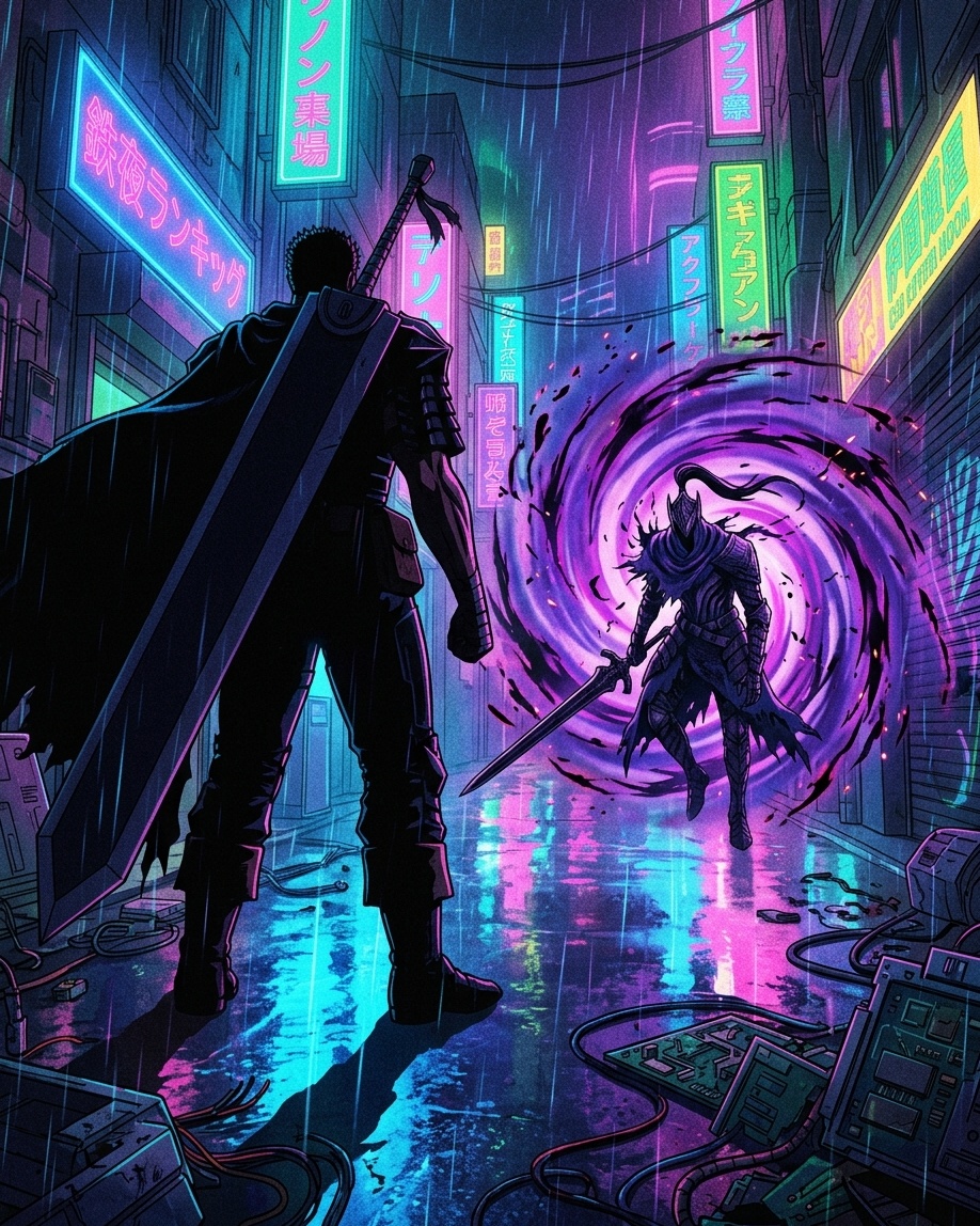Guts × Artorias the Abysswalker