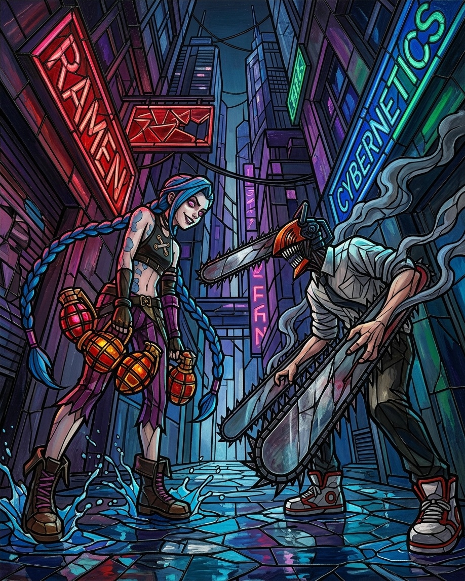 Jinx × Denji