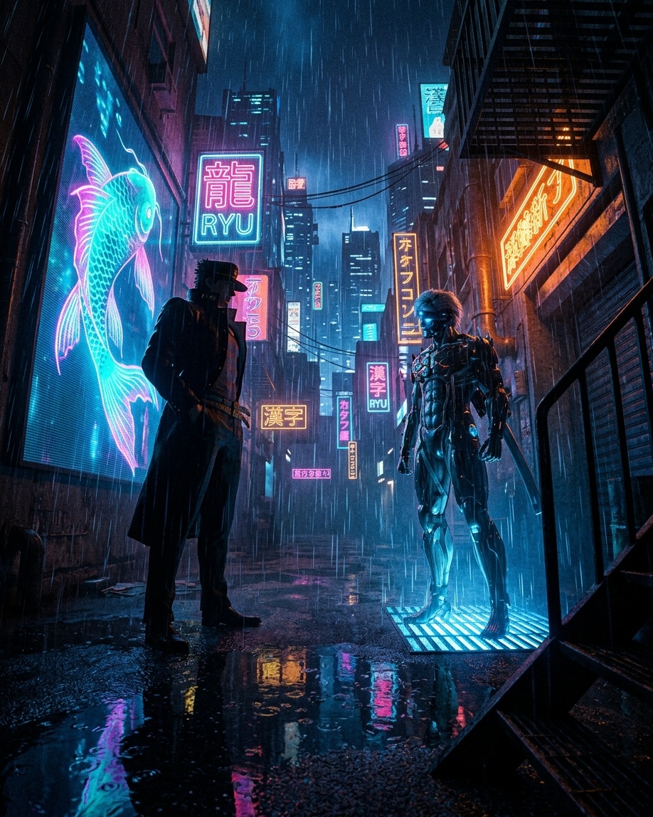 Jotaro Kujo × Raiden