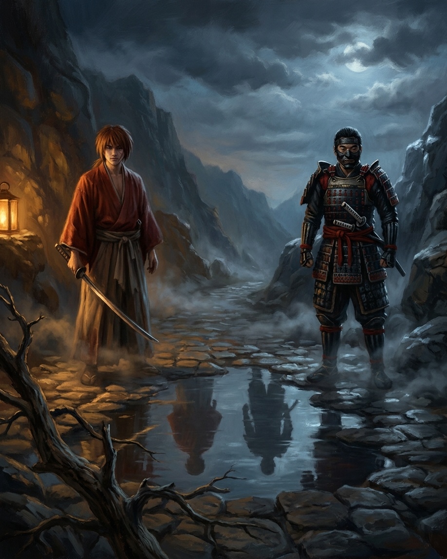 Kenshin Himura × Jin Sakai