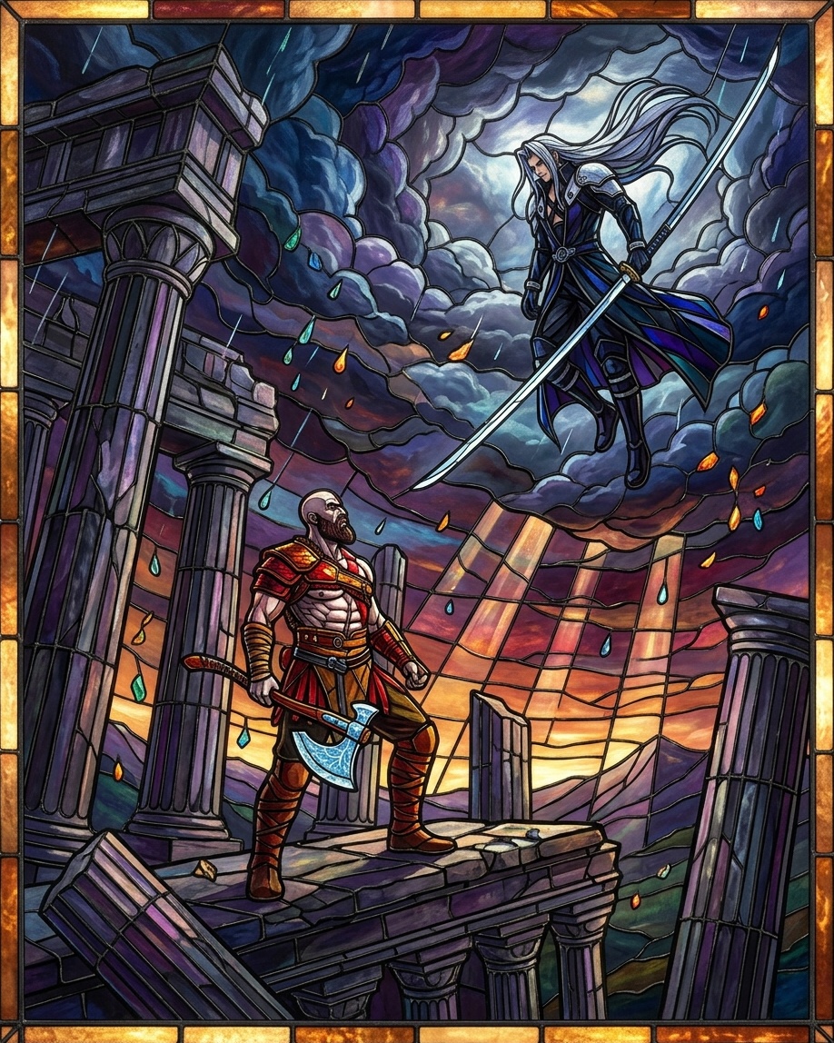 Kratos × Sephiroth