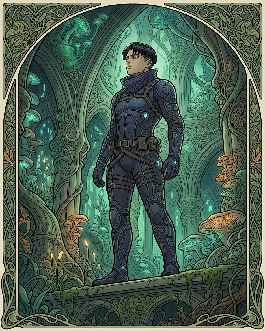 Levi Ackerman × Titans × Samus Aran