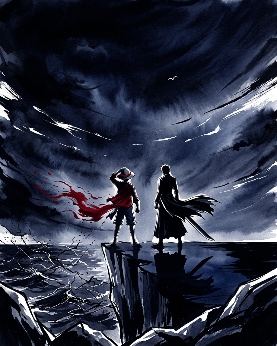 Monkey D. Luffy × Ichigo Kurosaki