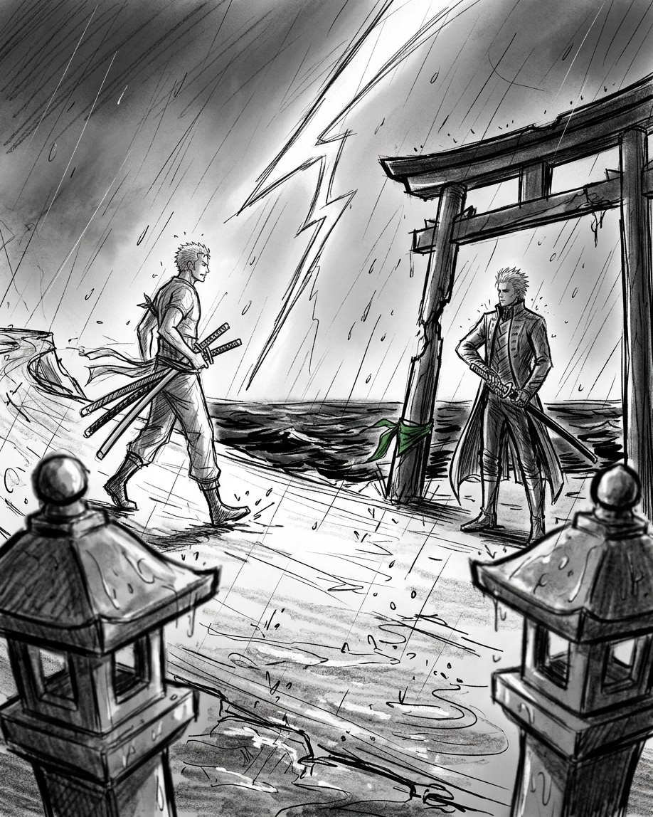 Roronoa Zoro × Vergil