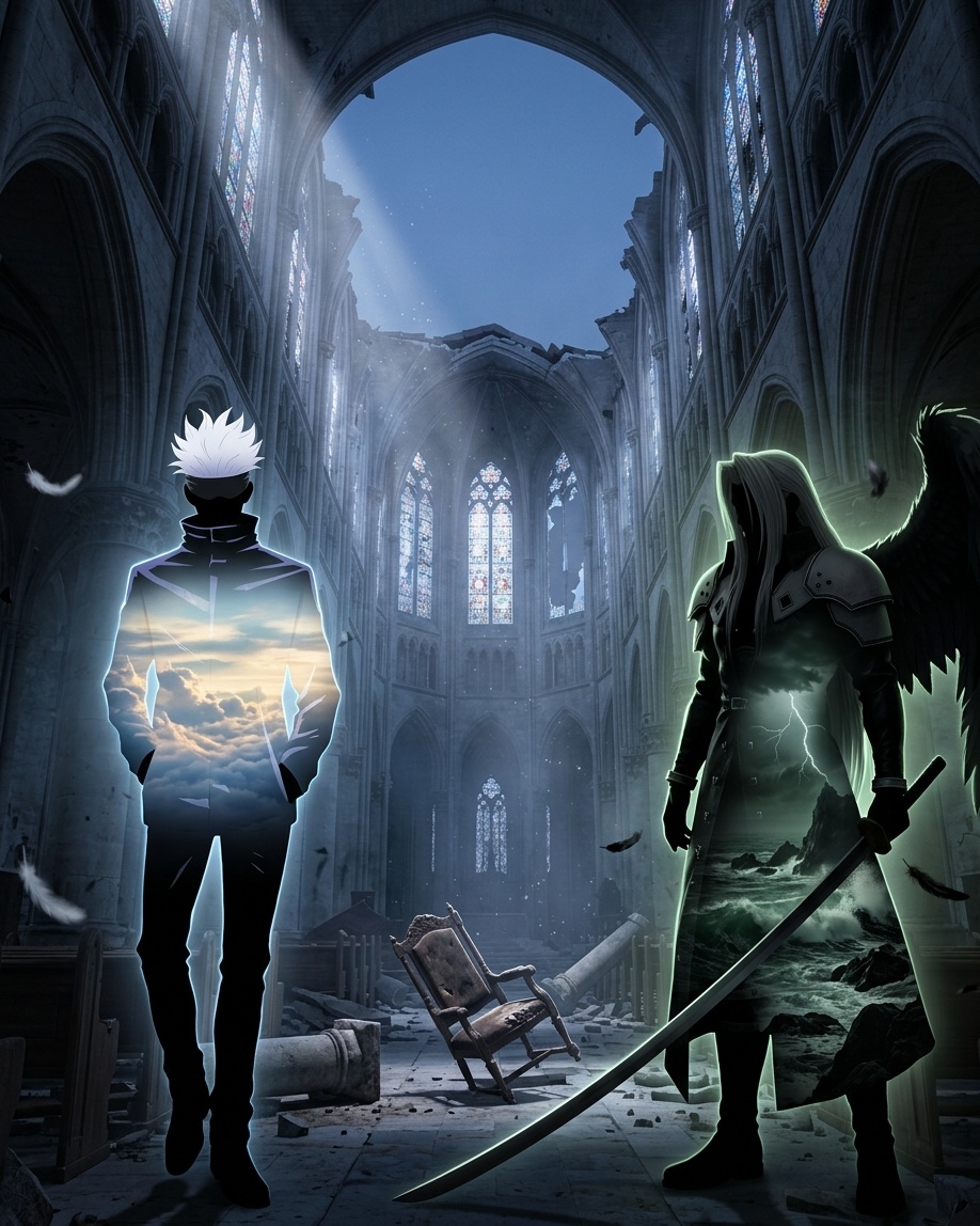 Satoru Gojo × Sephiroth