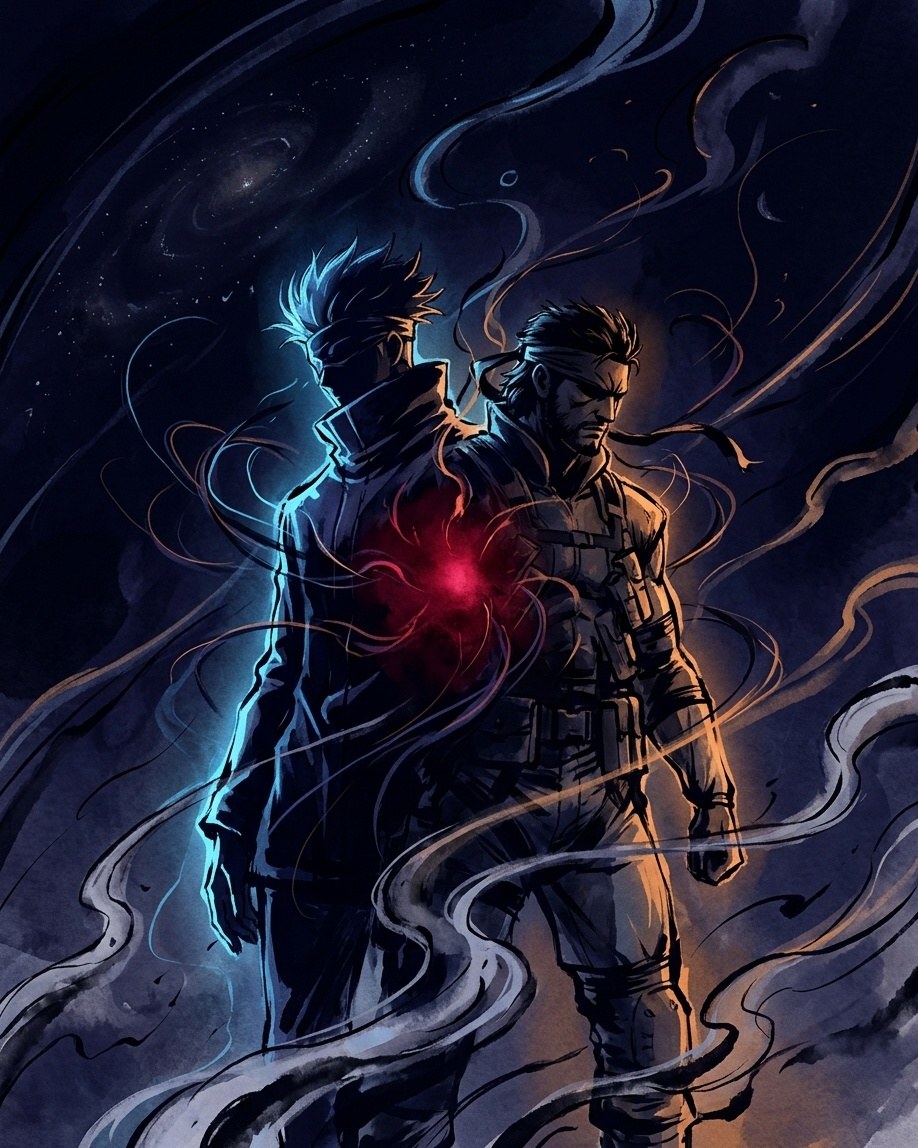 Solid Snake × Gojo Satoru