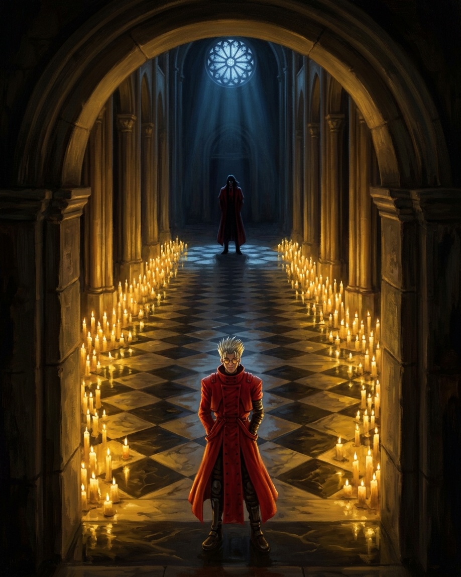 Vash the Stampede × Alucard (Hellsing)