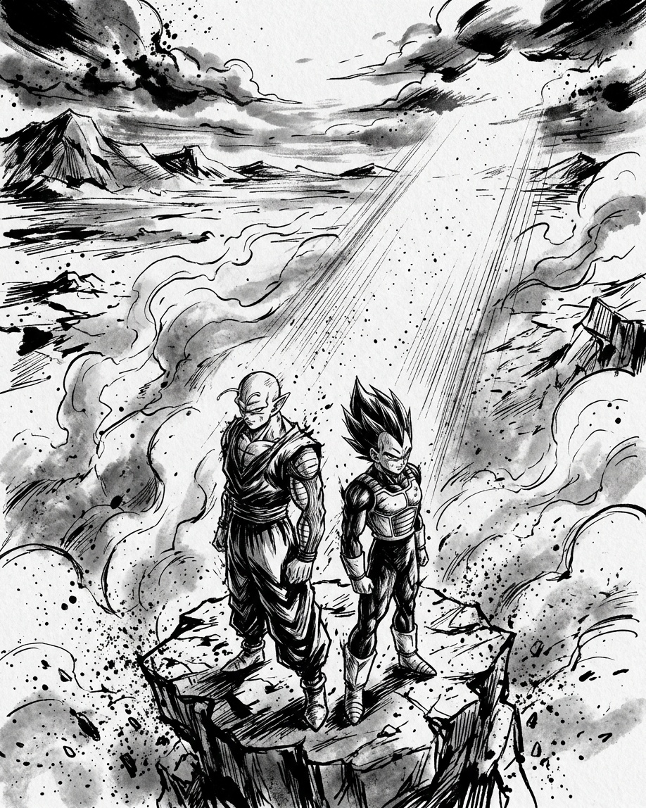 Vegeta × Piccolo
